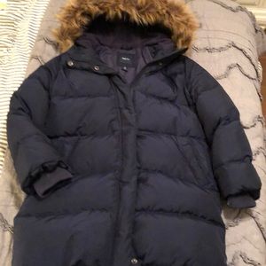 Girls gap puffer jacket size L 10 plus